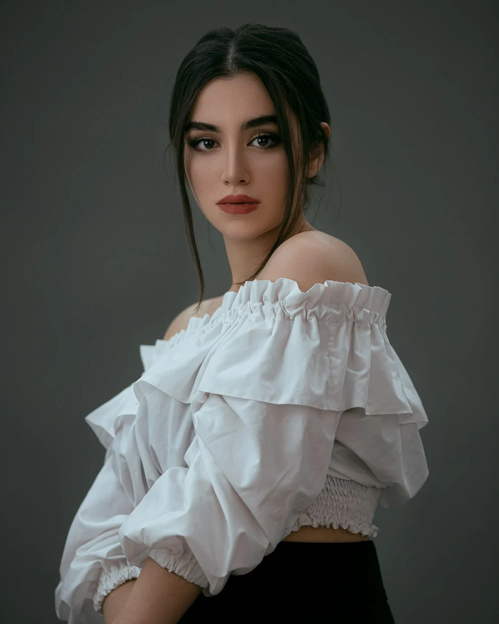 Selected makeup look preview
